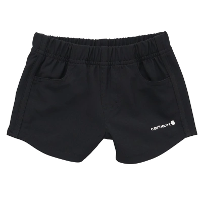 Baby Girls' Carhartt Elastic Rugged Flex Ripstop Shorts