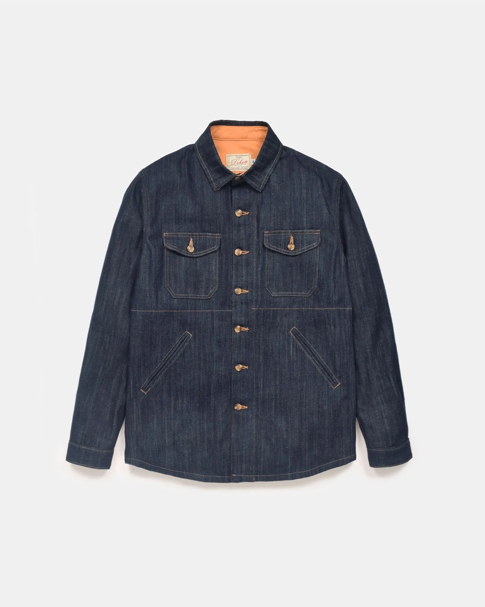Crissman Overshirt - Indigo Denim