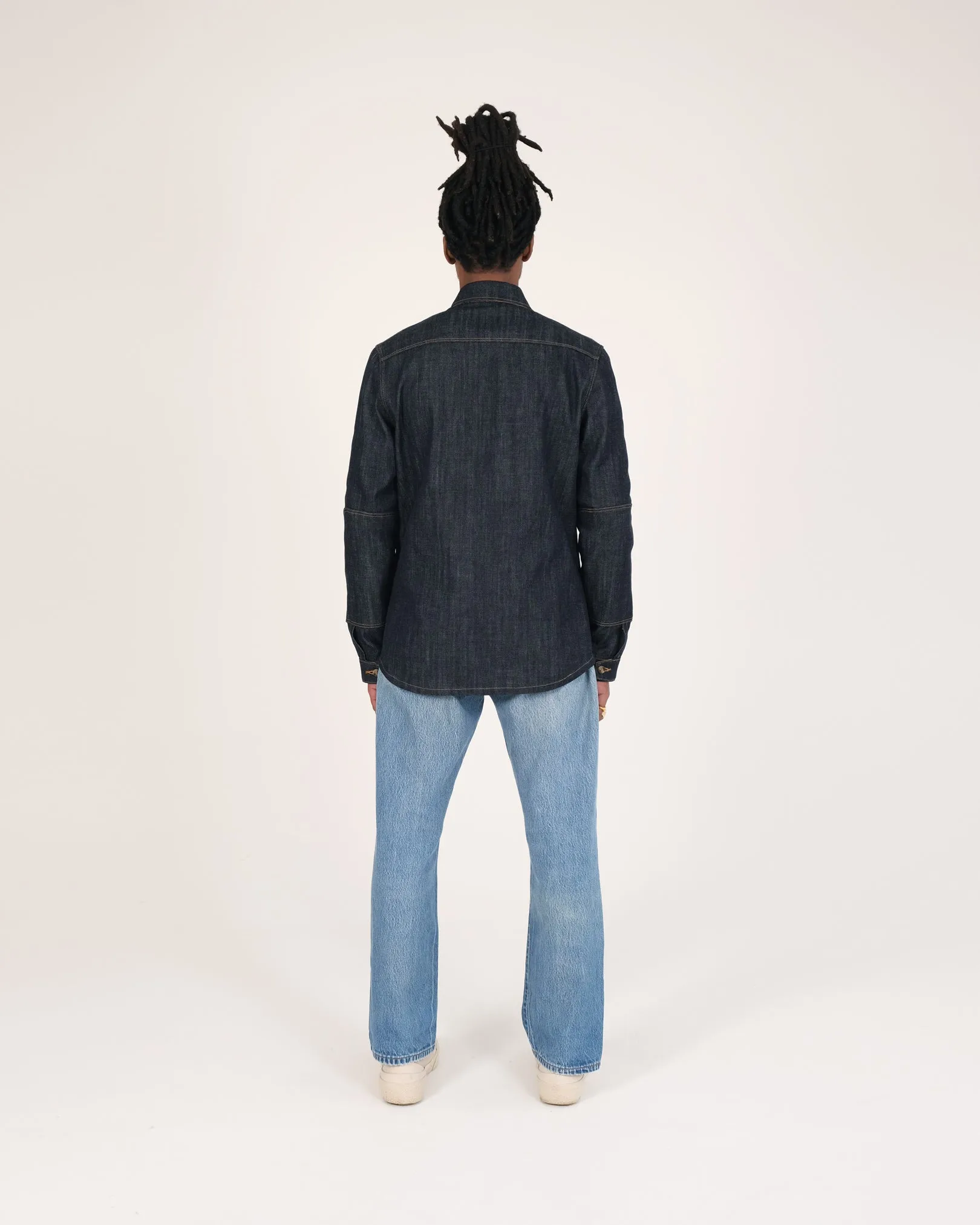 Crissman Overshirt - Indigo Denim