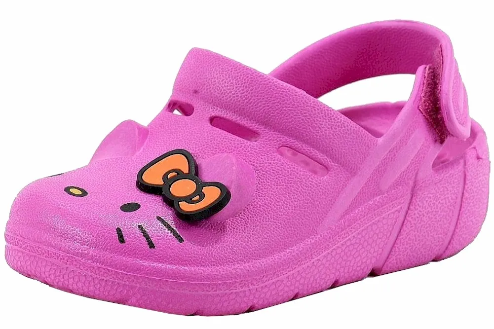 Hello Kitty Toddler Girl's HK Lil Cori Fashion Sandal Clog Shoes