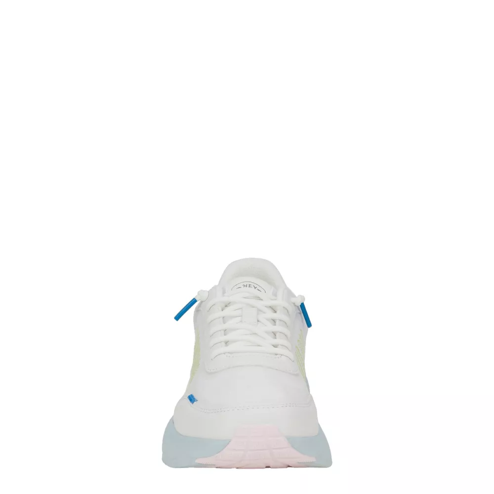 HEYDUDE  WOMENS SIROCCO ATLA BRIGHTS SLIP ON SNEAKER
