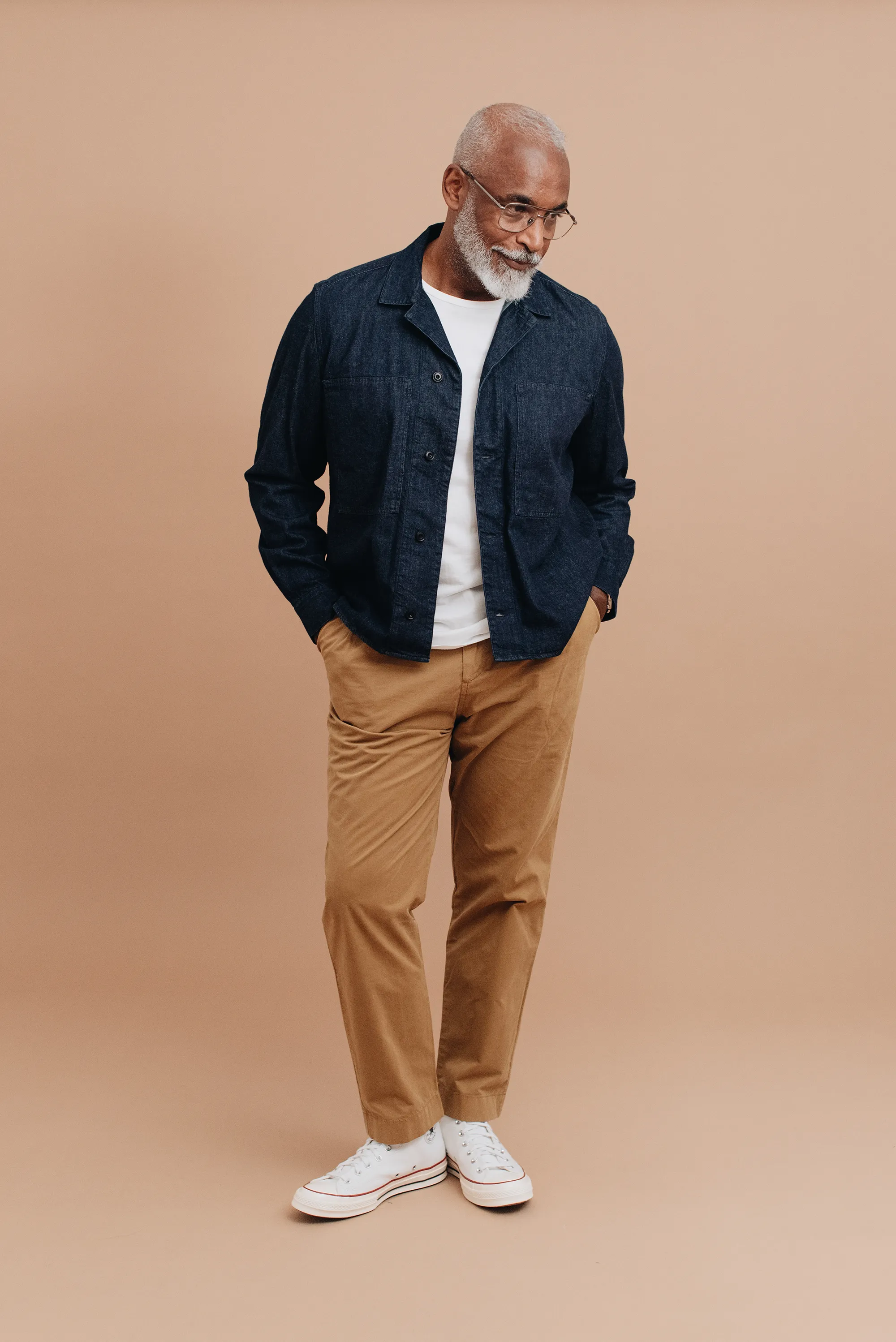 Indigo Denim Studio Overshirt