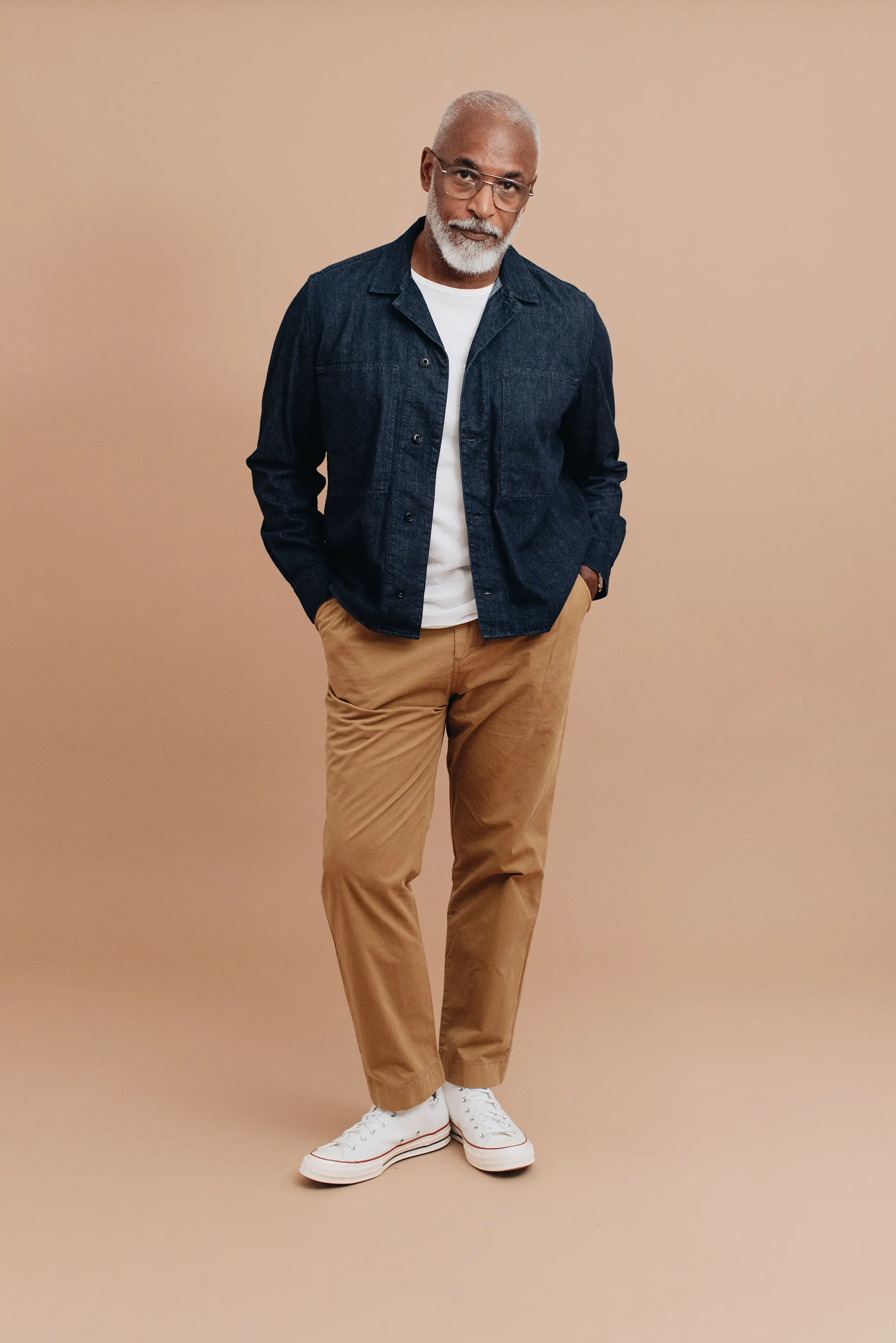 Indigo Denim Studio Overshirt