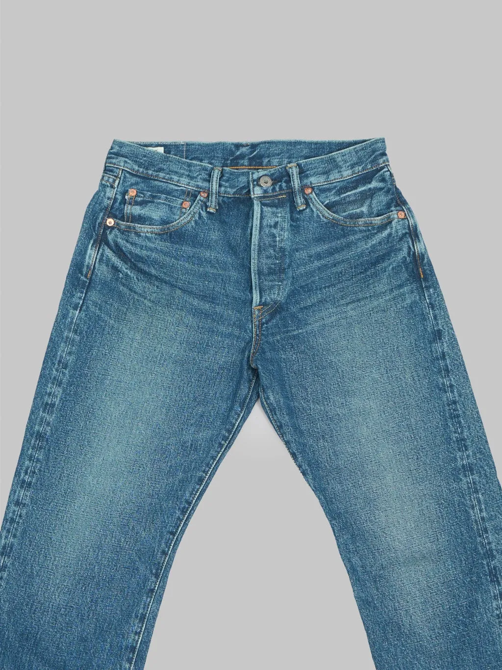 ONI Denim 246 Ishikawadai Used 15oz Neat Straight Jeans