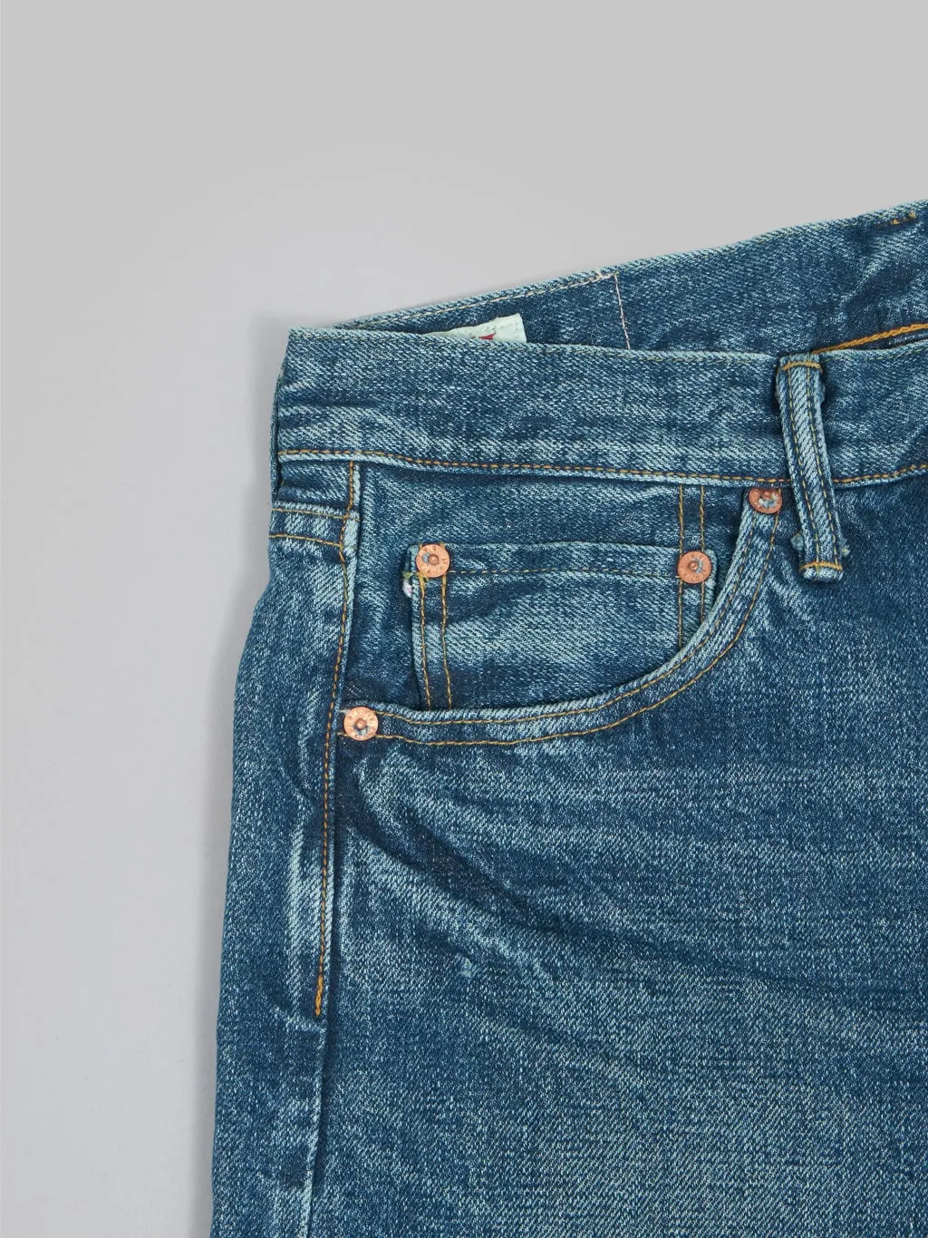 ONI Denim 246 Ishikawadai Used 15oz Neat Straight Jeans