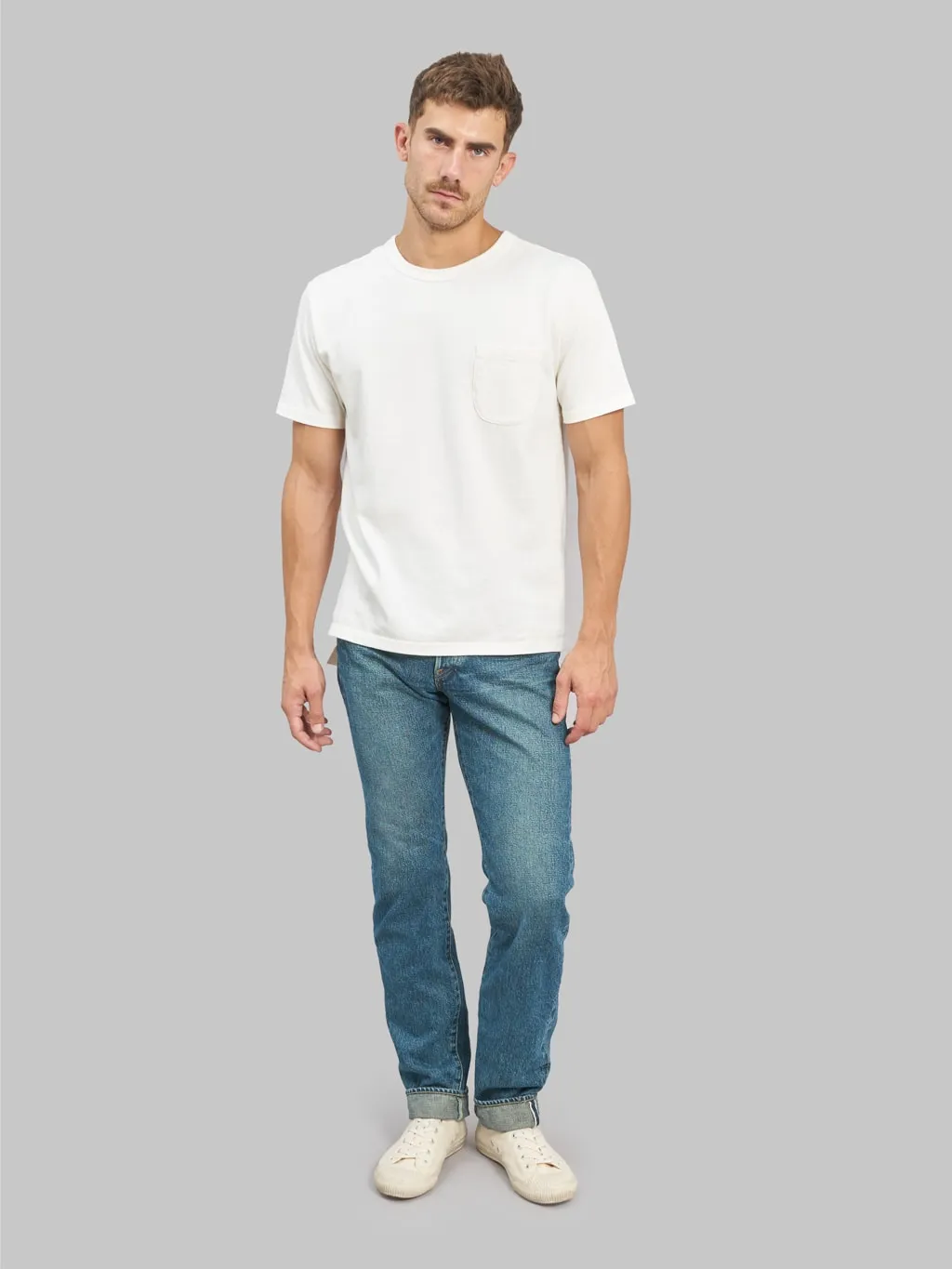 ONI Denim 246 Ishikawadai Used 15oz Neat Straight Jeans