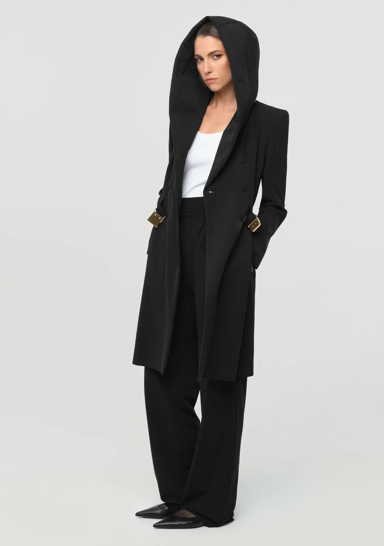 PONTIFEX Coat black