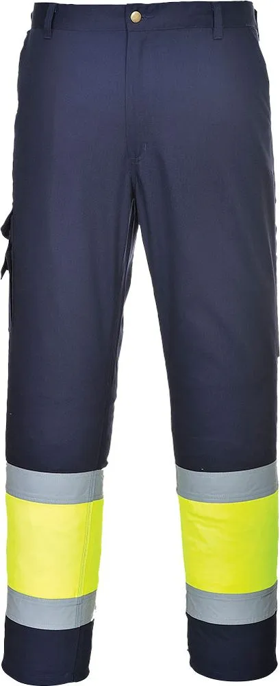 Portwest Hi-Vis 2-Tone Combat Trousers