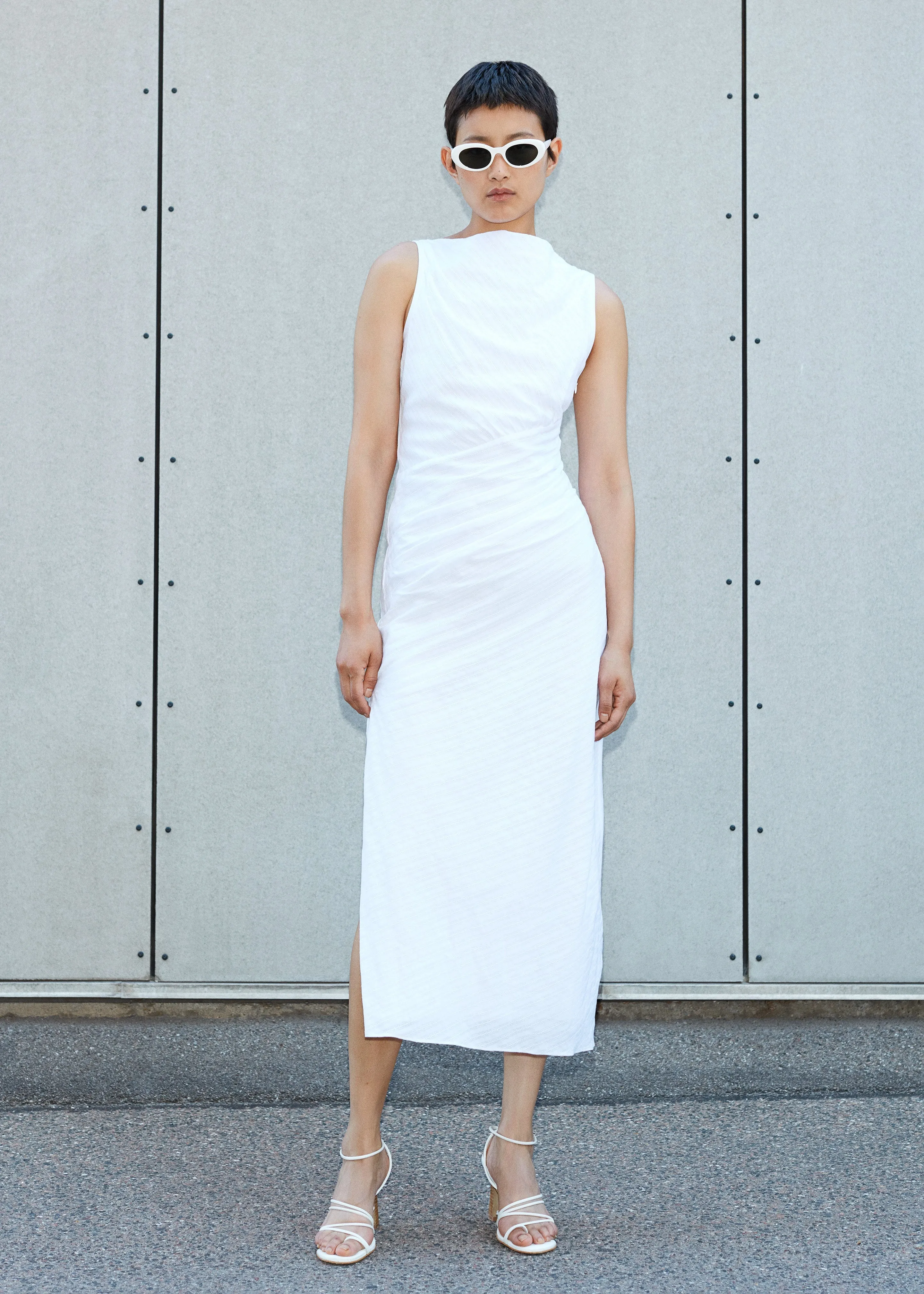 Samse Samse Sahira Dress - White