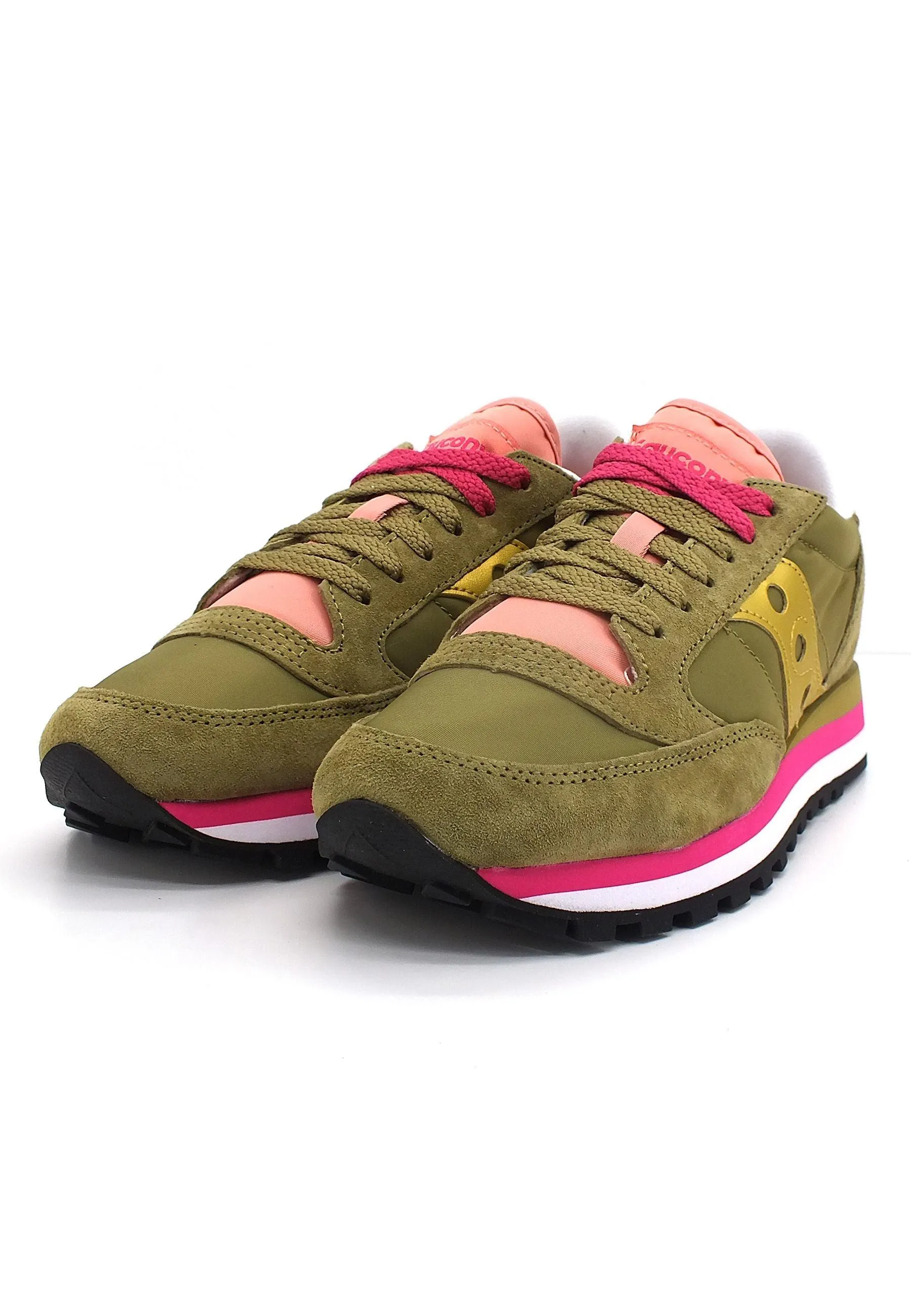 SAUCONY Jazz Triple Sneaker Donna Olive Gold S60530-23