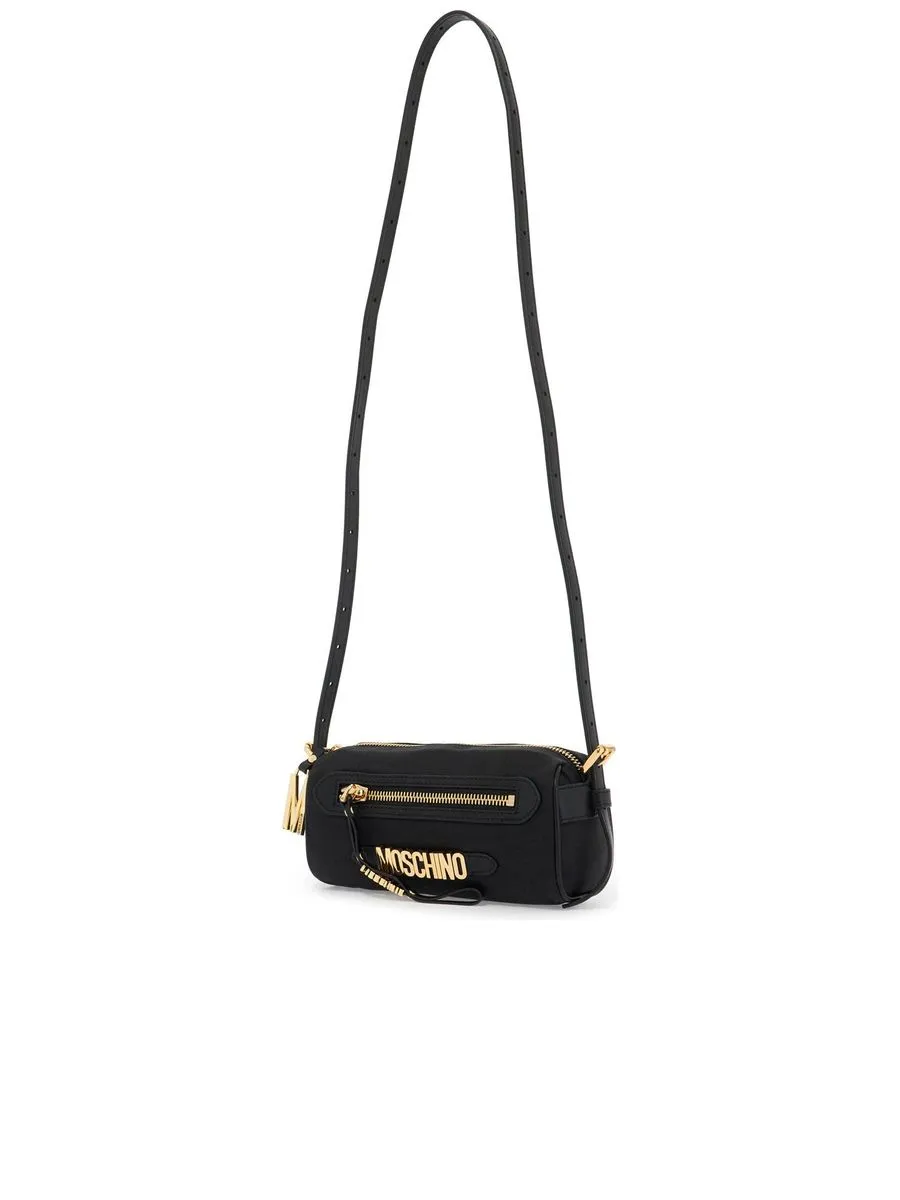 Shoulder Bag With Metal Logo Detail
