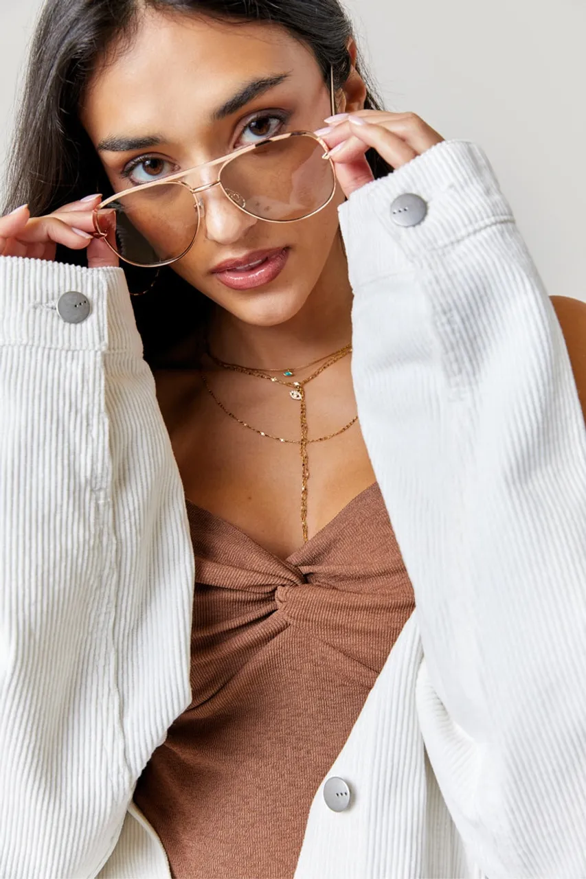 Yvette Aviator Sunglasses
